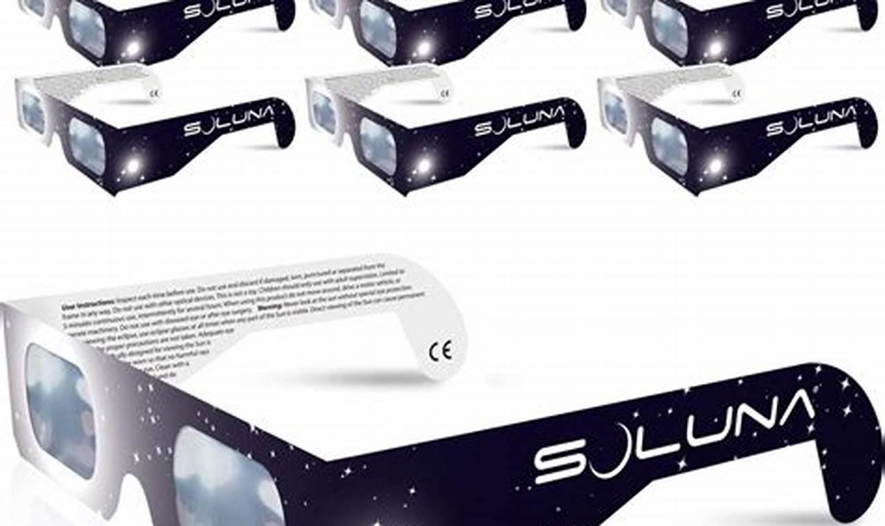 Solar Eclipse Glasses 2024
