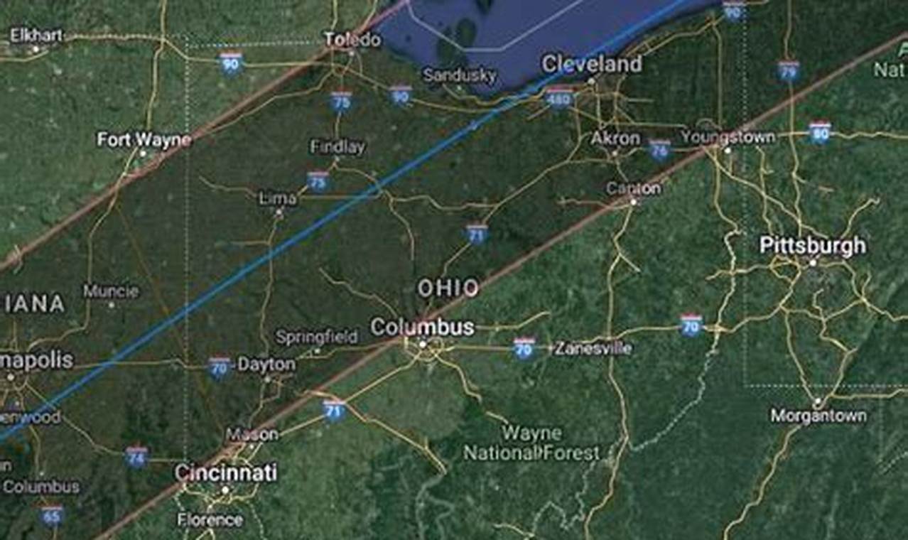 Solar Eclipse Path 2024 Cleveland Ohio Live