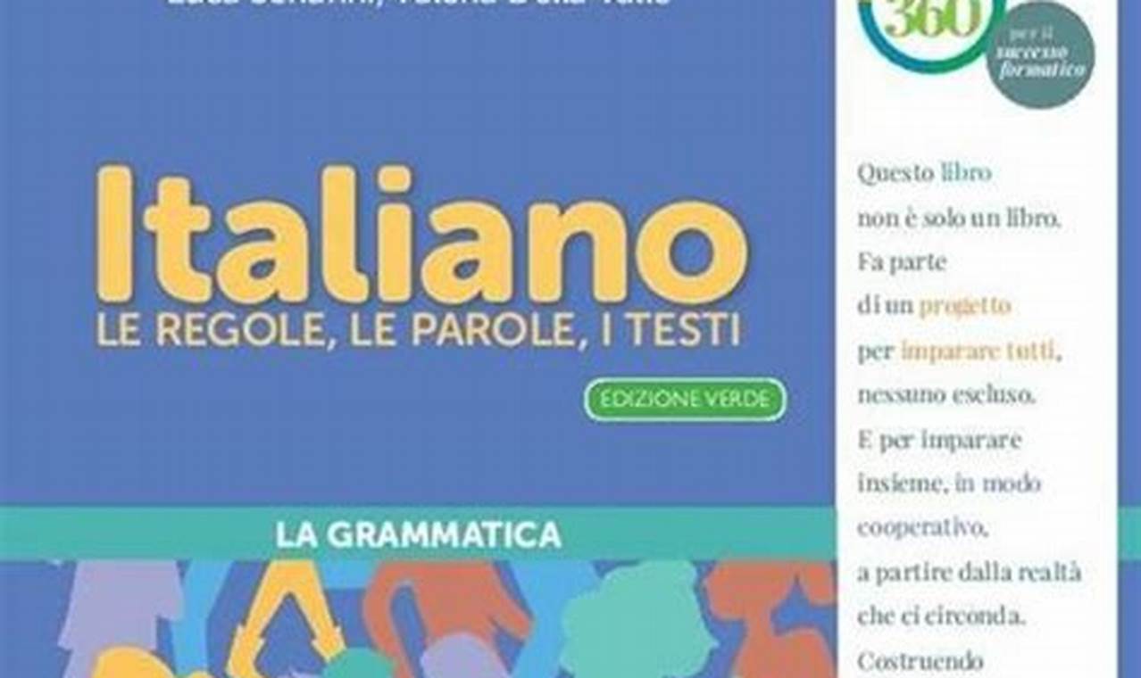 Soluzioni Libro Italiano Le Regole Le Parole I Testi