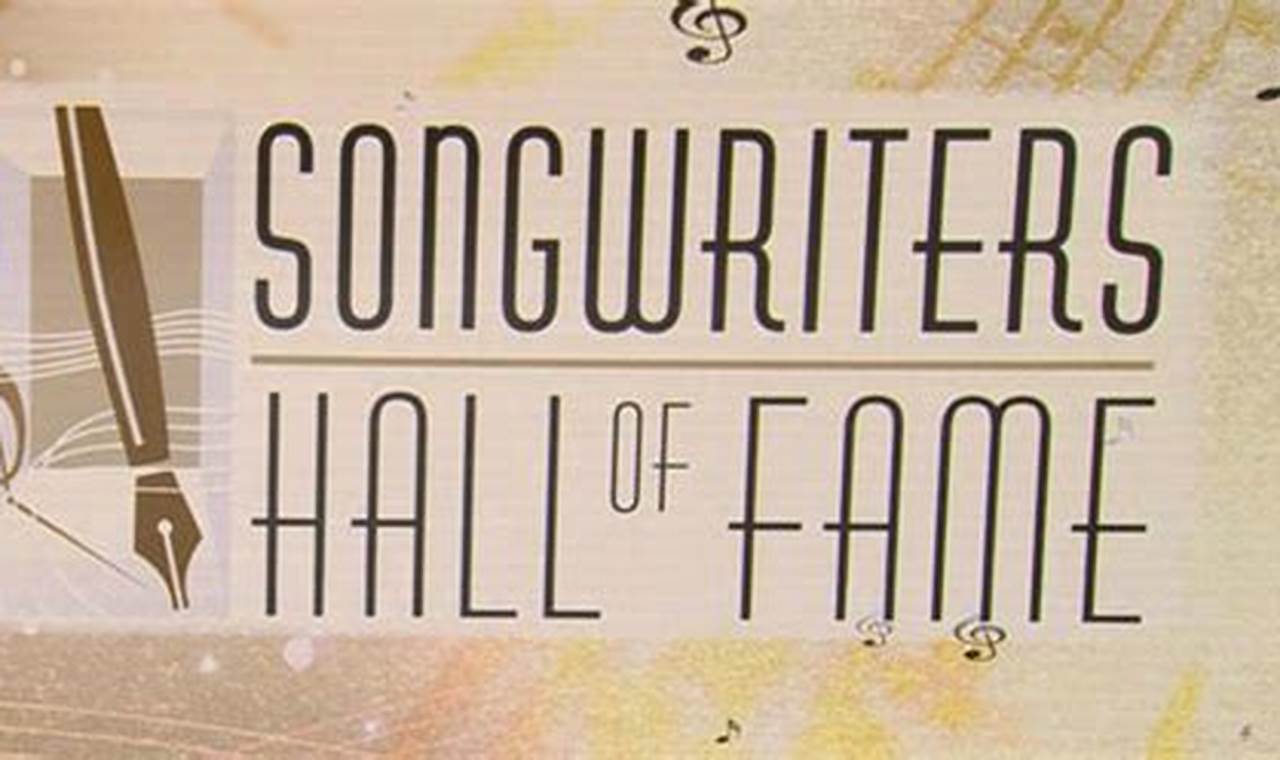 Songwriter Hall Of Fame Inductees 2024 Calendar