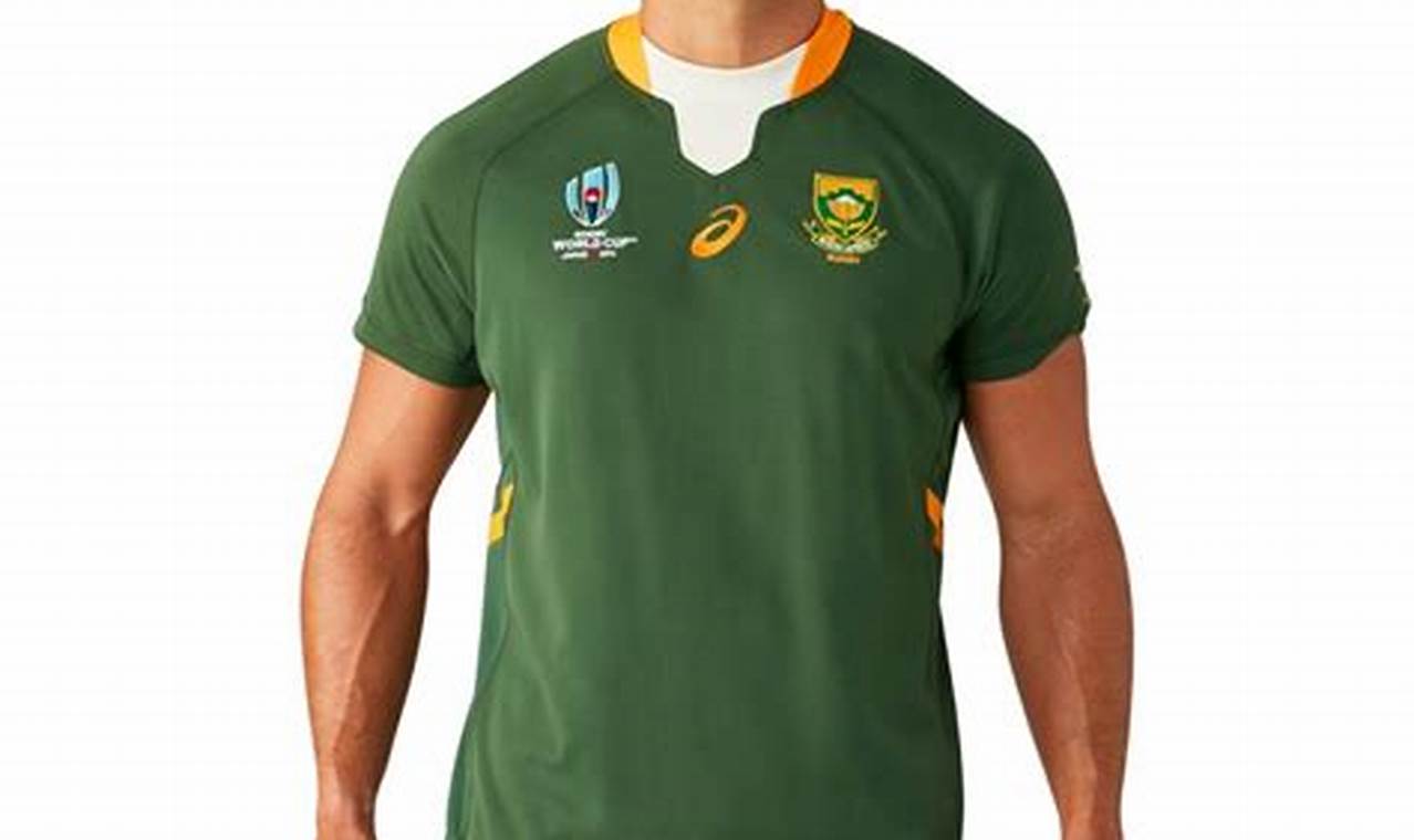 South Africa Rugby Jersey World Cup 2024