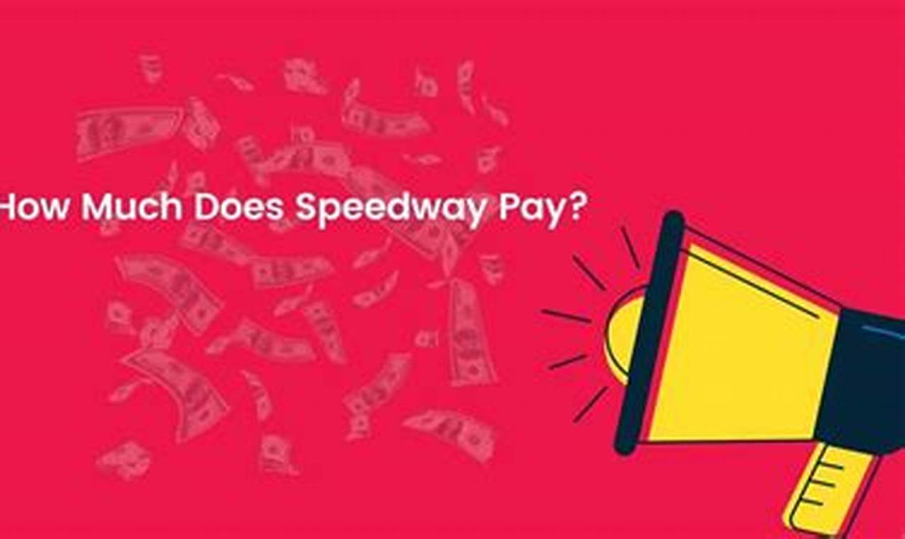 Speedway Starting Pay 2024