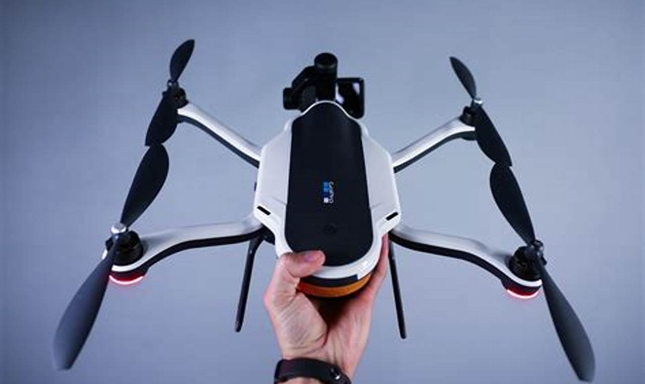 Spesifikasi drone gopro karma características