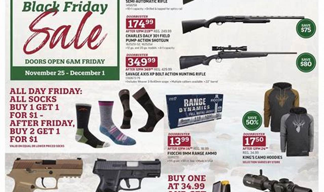 Sportsman Warehouse Black Friday 2024