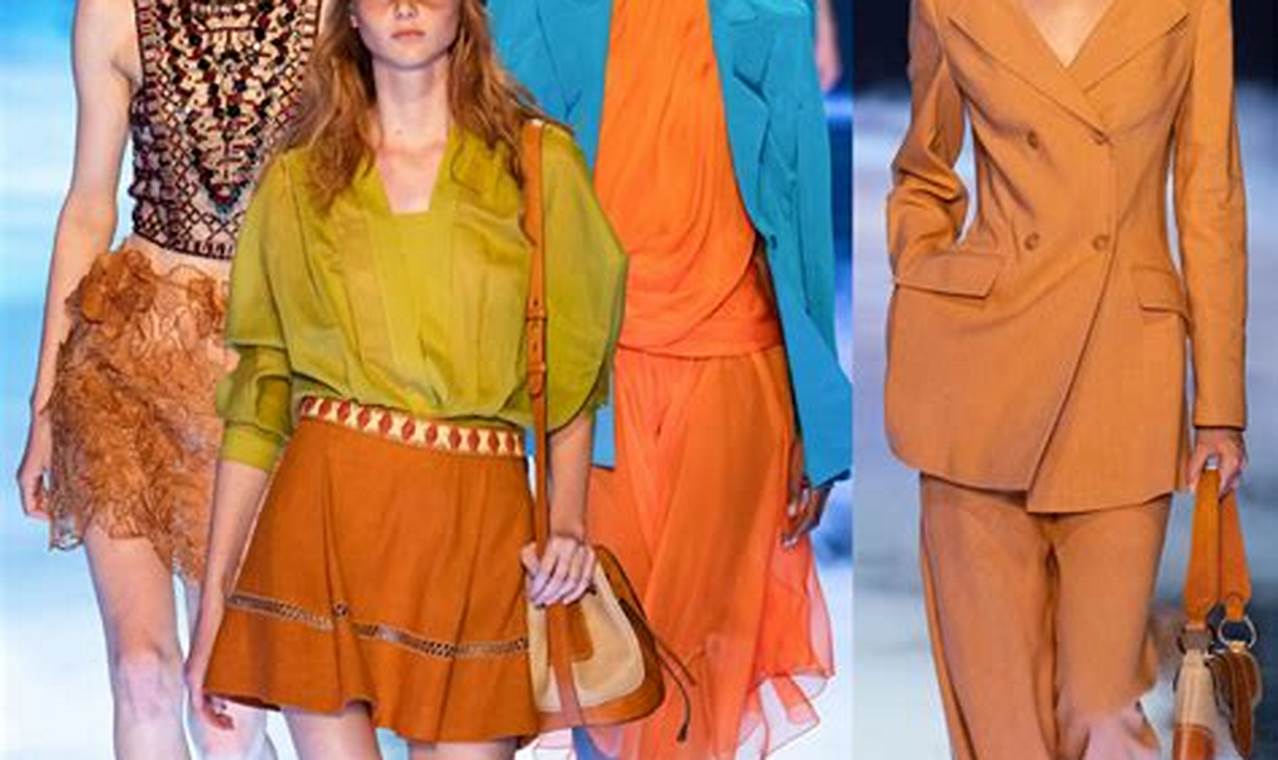 Spring 2024 Color Trends Fashion