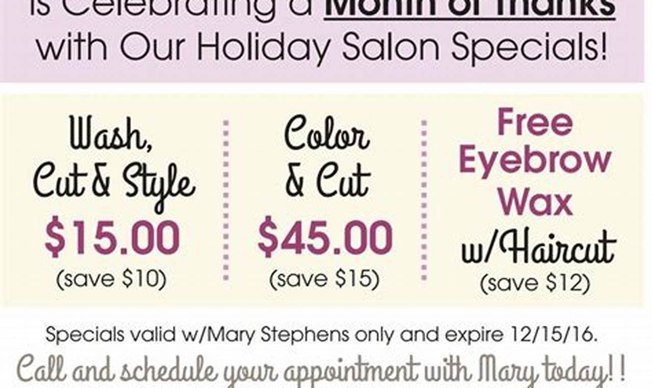 Spring 2024 Hair Salon Packages In Buffalo