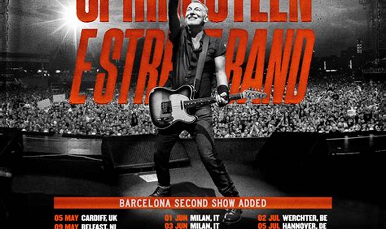 Springsteen 2024 Tour Dates