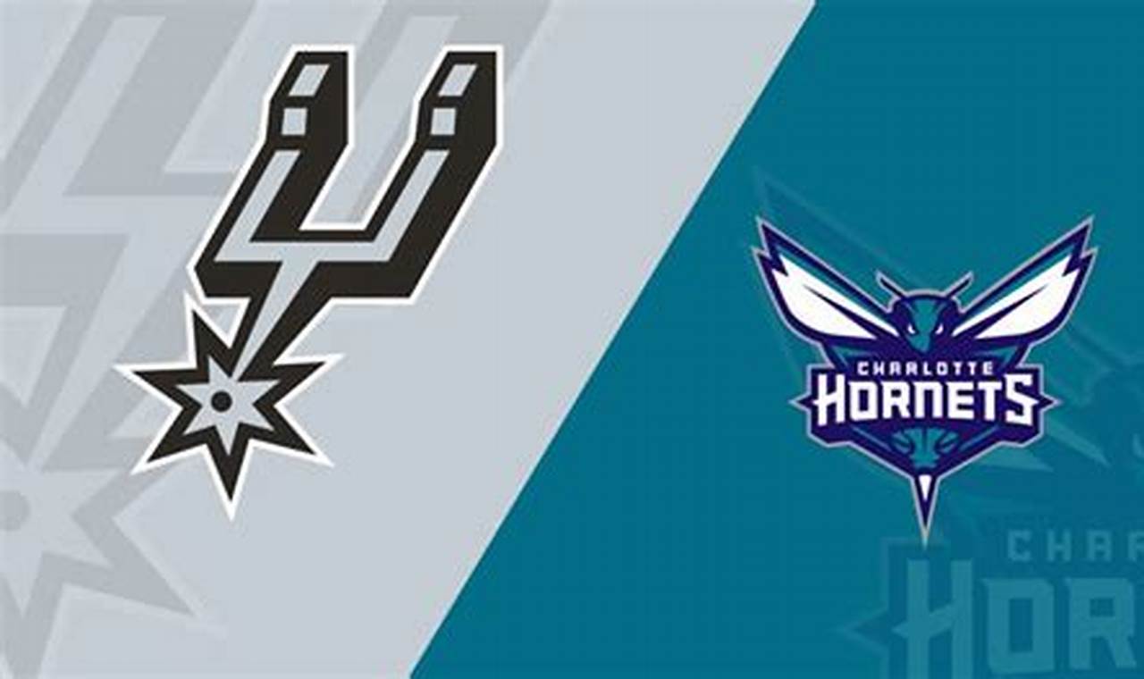 Spurs Vs Hornets 2024