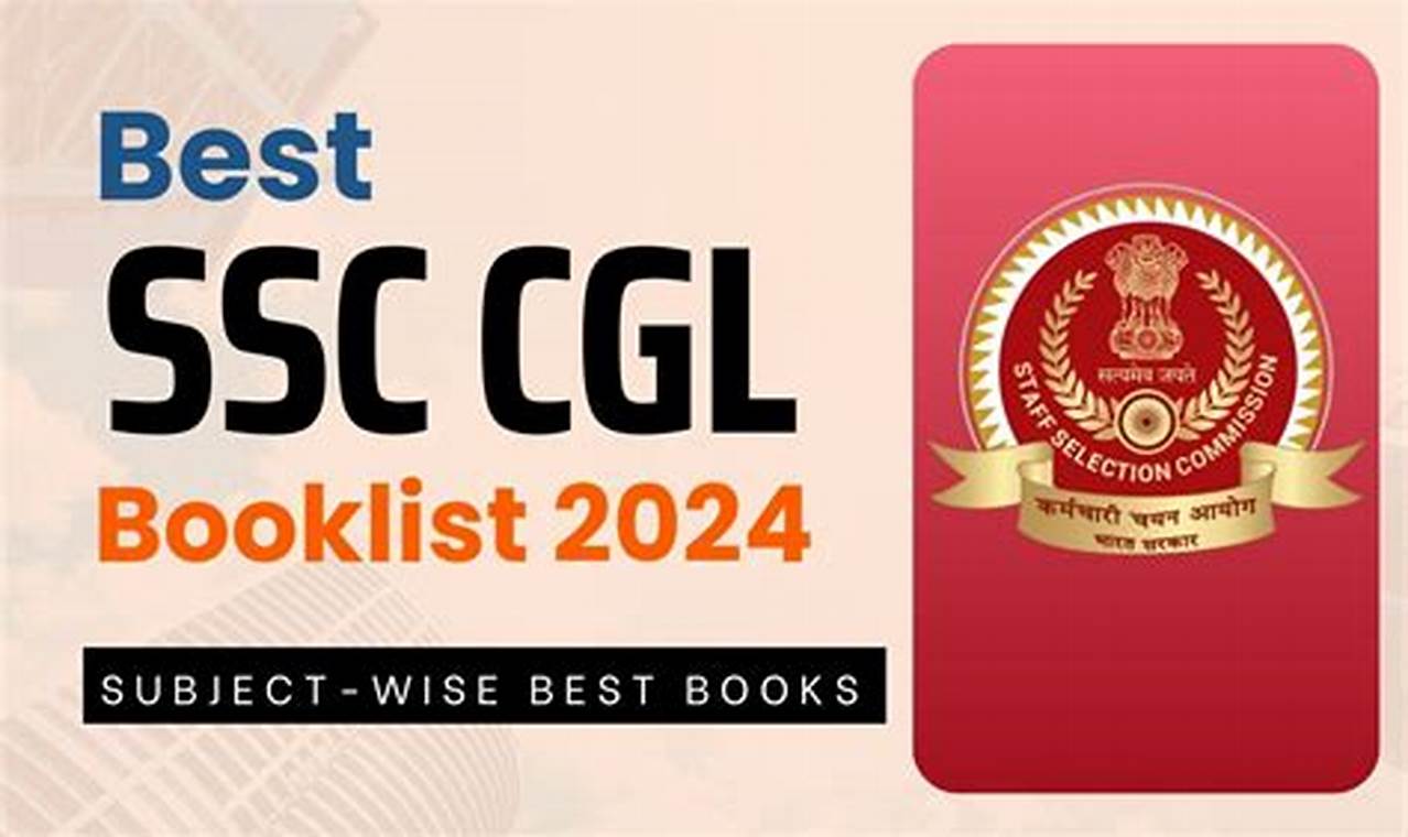 Ssc Cgl Best Books For 2024