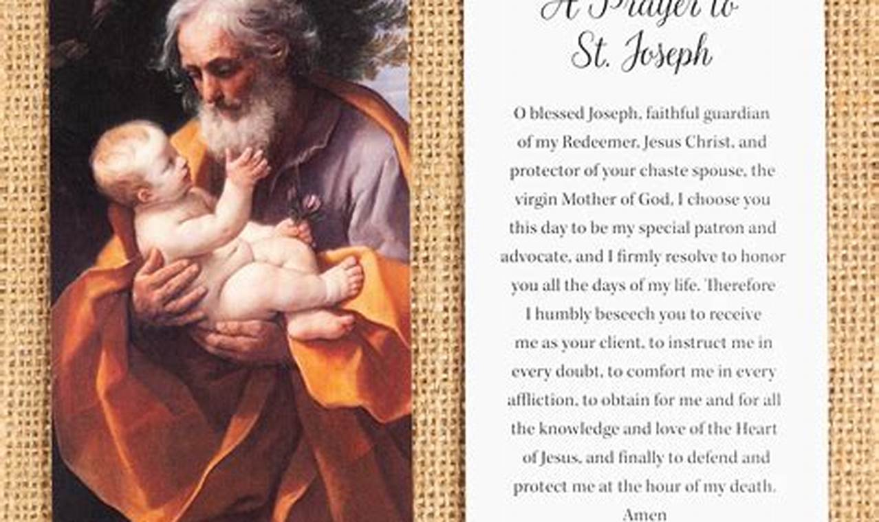 St Joseph Guide For Christian Prayer 2024