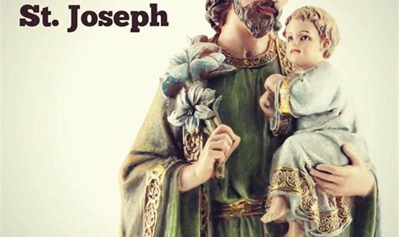 St Joseph Novena 2024 For Kids