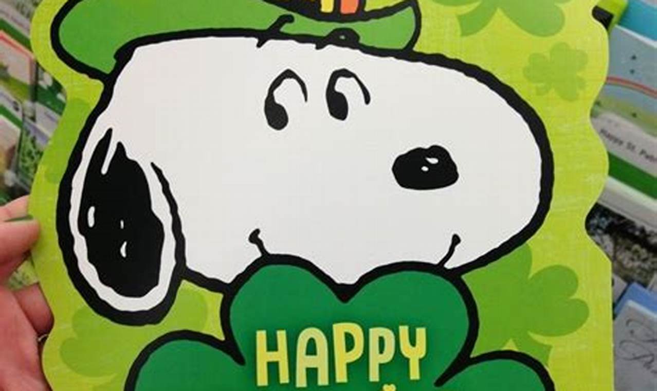 St Patrick&#39;S Day Images Snoopy
