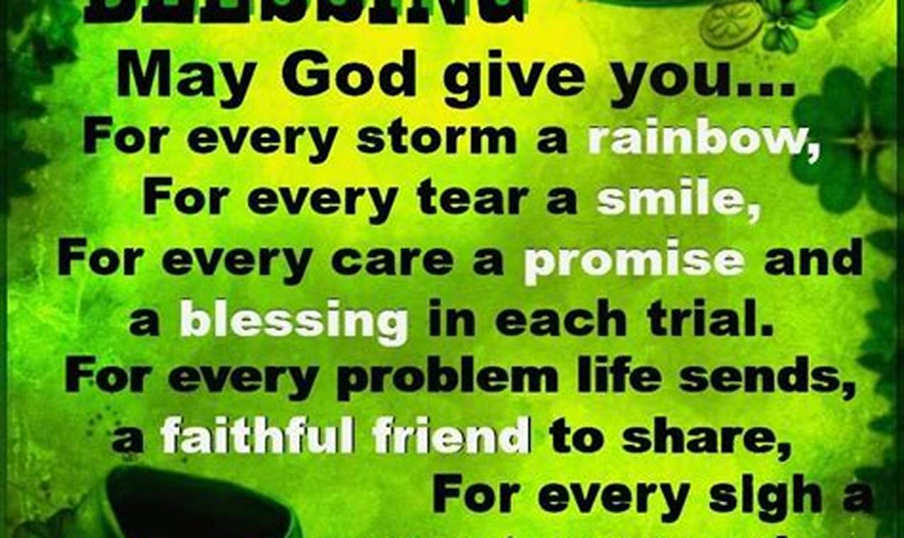 St Patrick&#39;S Day Sayings And Blessings