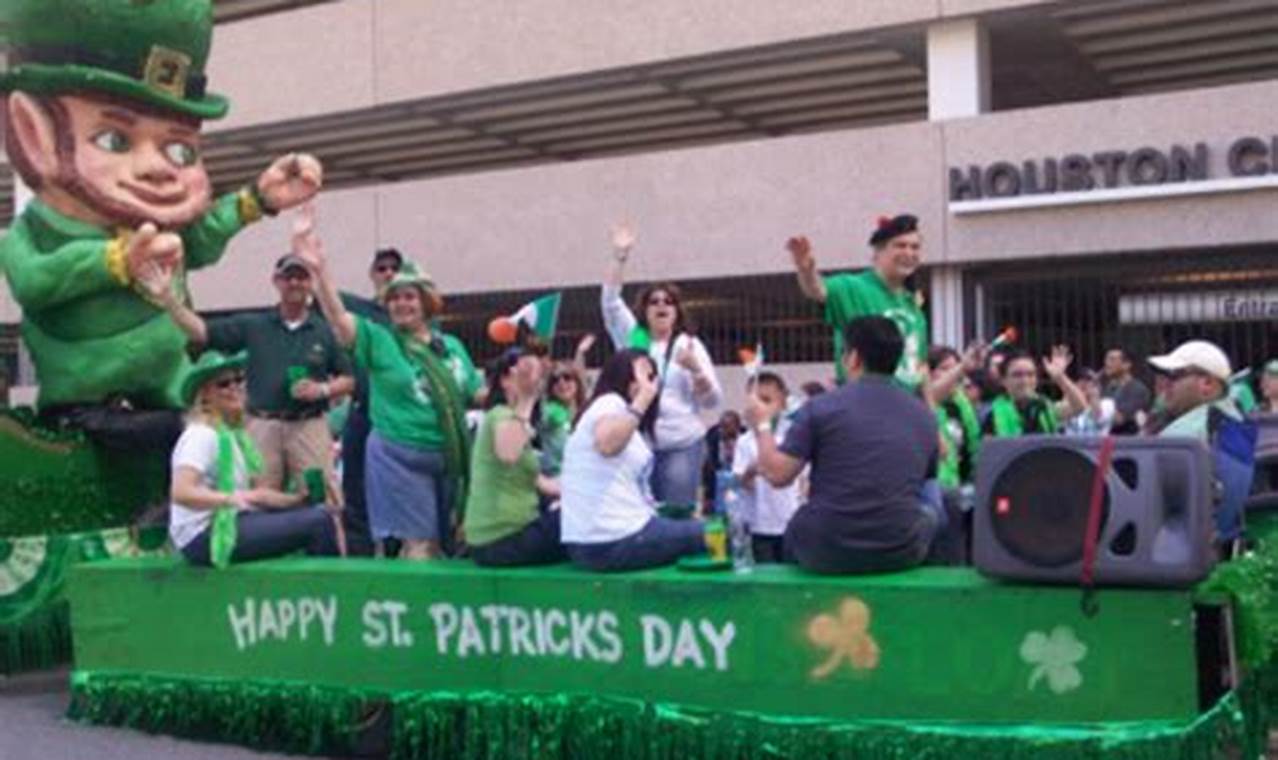 St Patrick's Day Parade Houston 2024