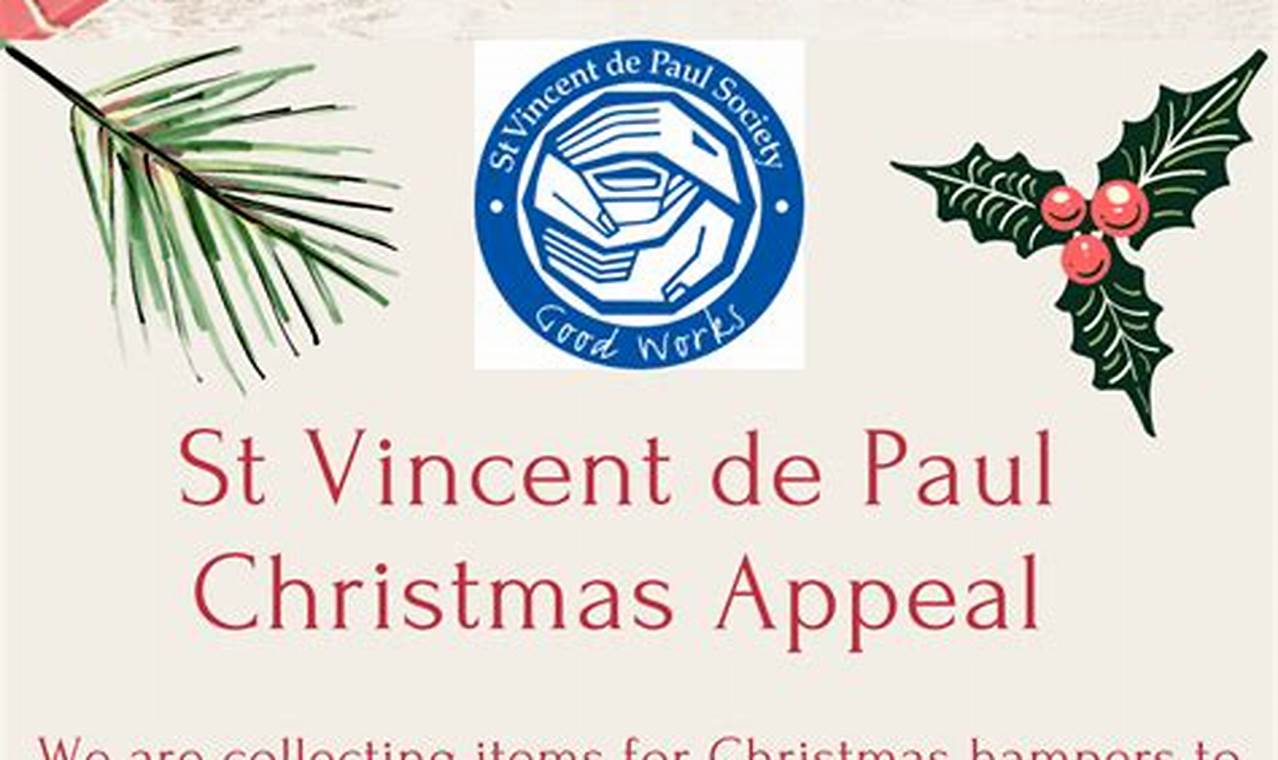 St Vincent De Paul Christmas Help 2024