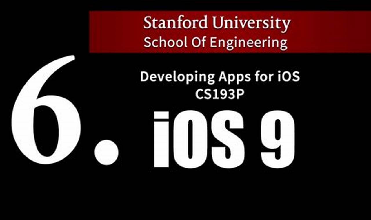 Stanford Ios 2024