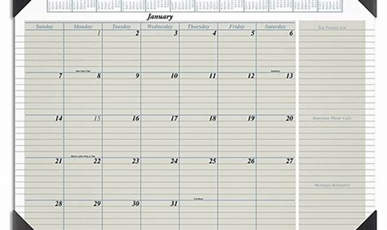 Staples Calendar Schedule Book 2024