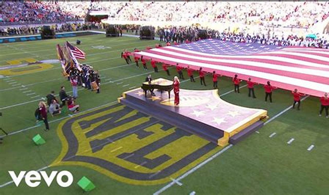 Star Spangled Banner 2024 Super Bowl