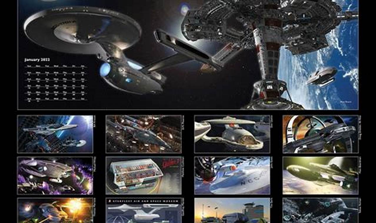 Star Trek The Next Generation 2024 Calendar