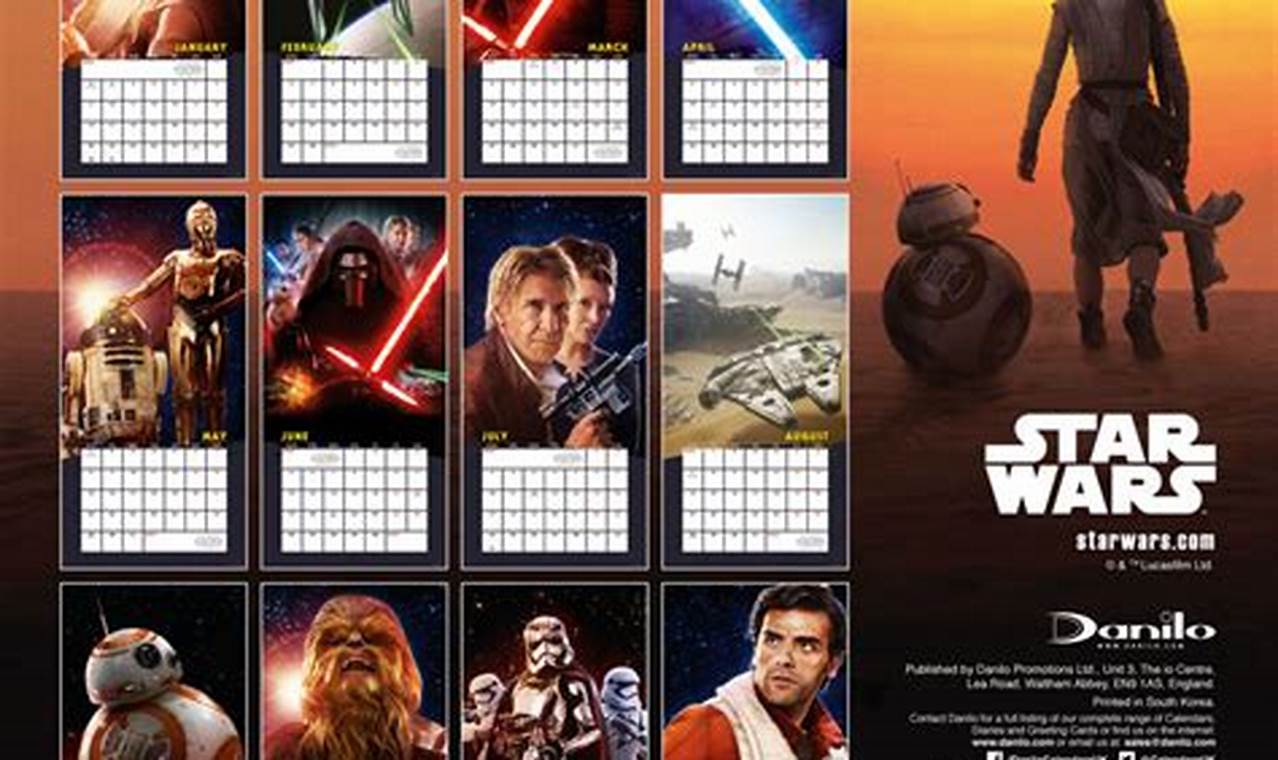 Star Wars Calendar May