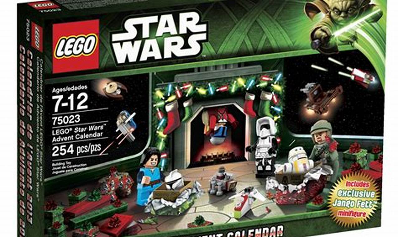 Star Wars Lego Advent Calendar 2024