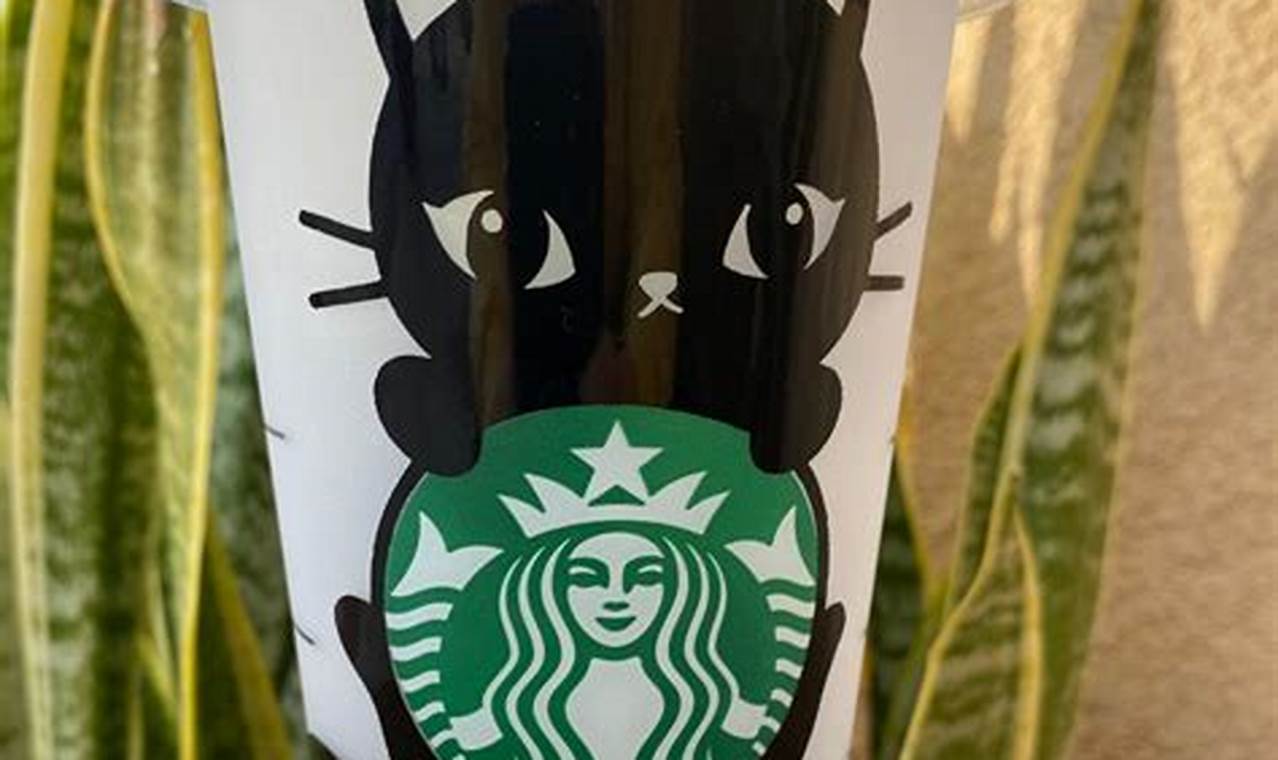 Starbucks Black Cat Cup 2024