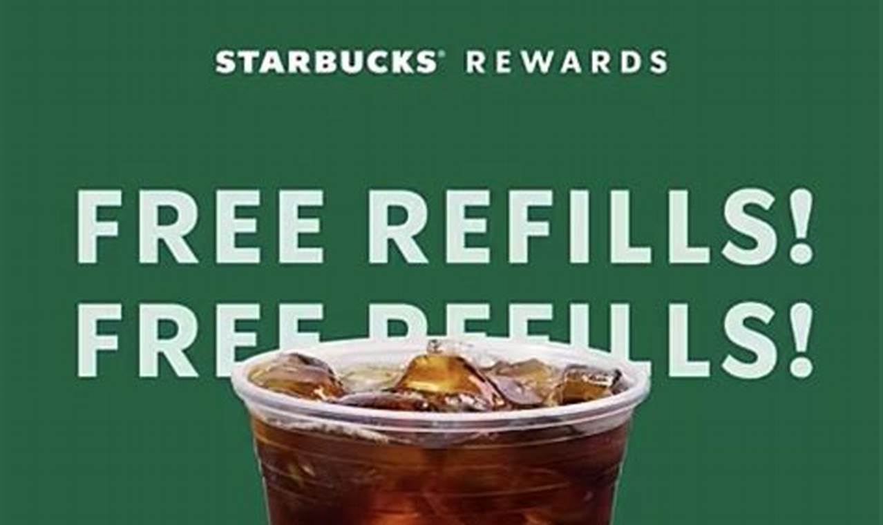 Starbucks Free Refill Cup 2024 Online