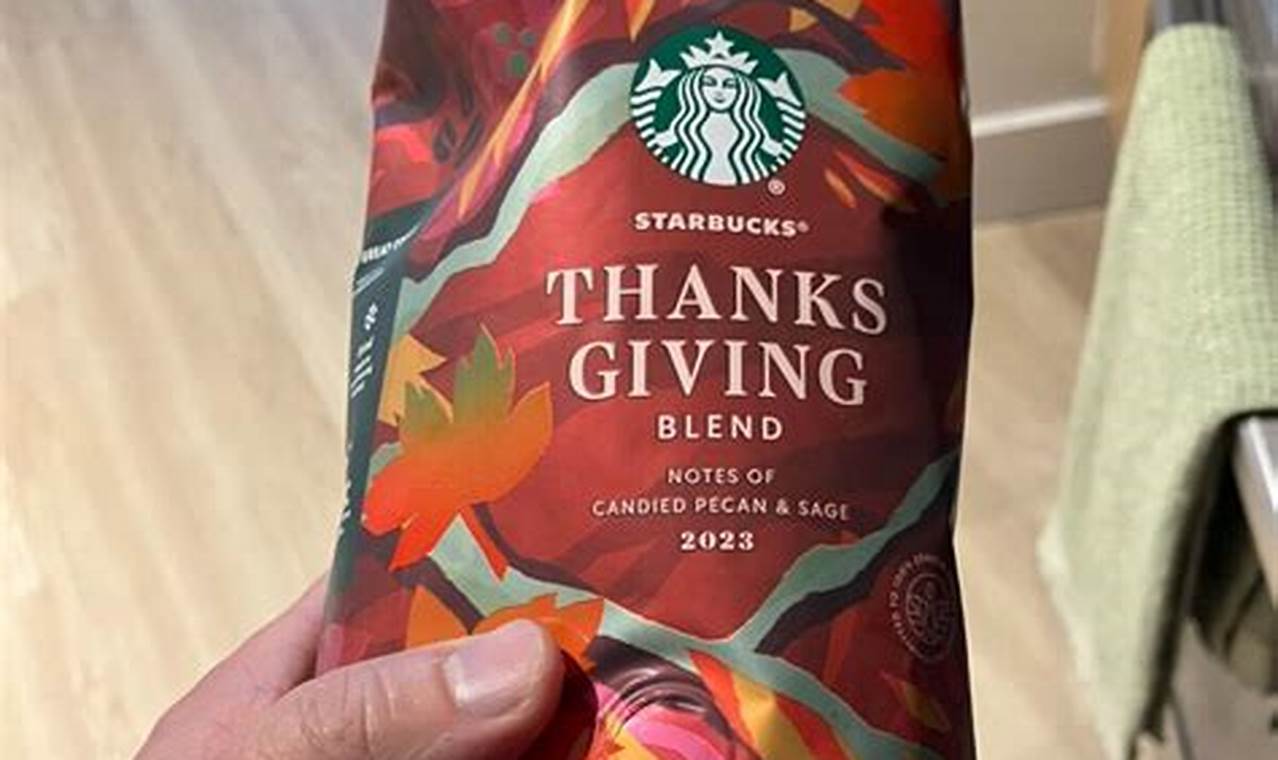 Starbucks Thanksgiving Blend 2024 Review