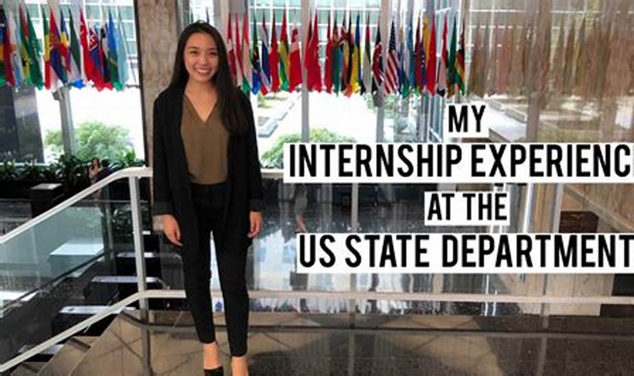 State Department Internships Summer 2024