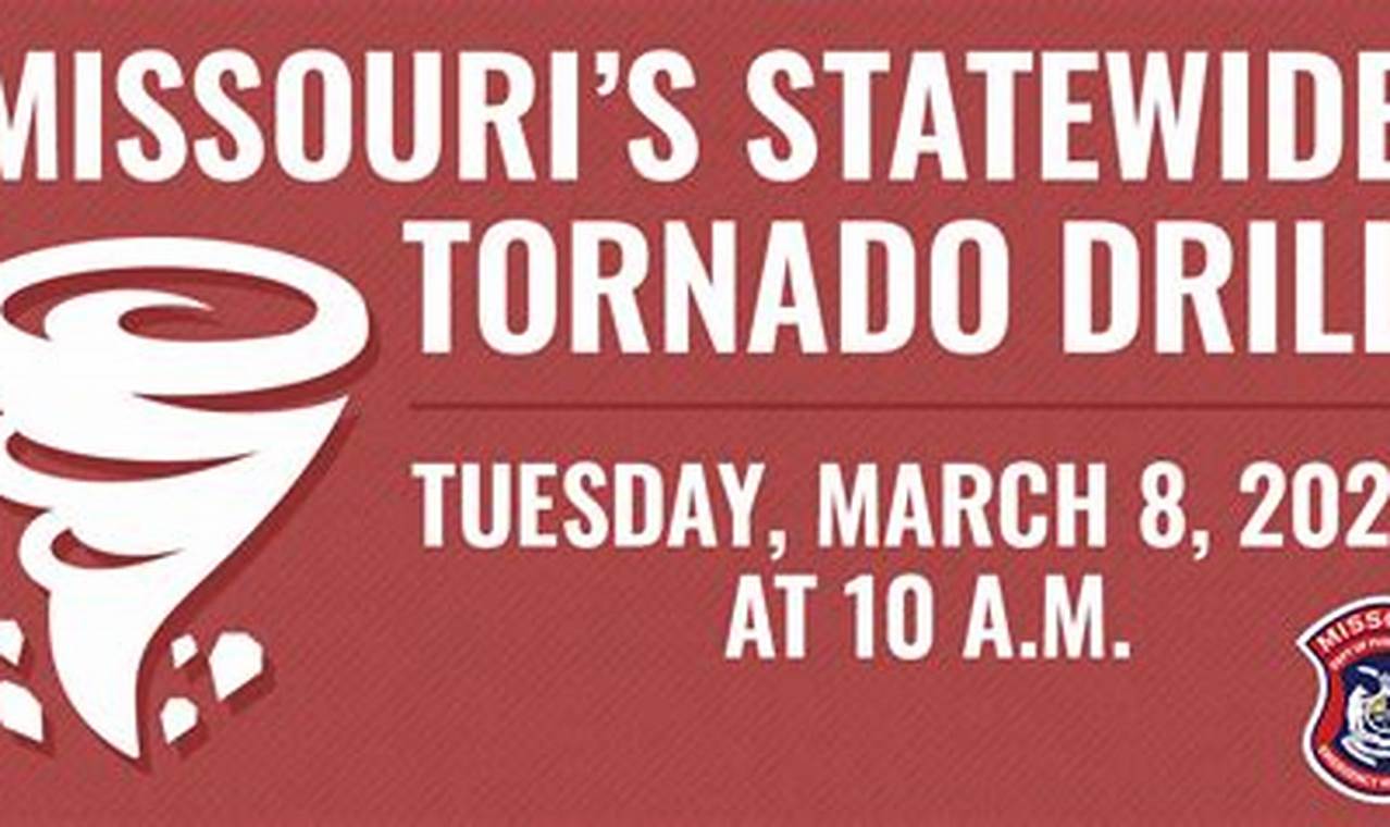 Statewide Tornado Drill 2024 Missouri