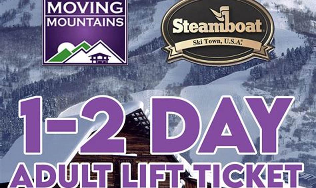Steamboat Discount Lift Tickets 2024