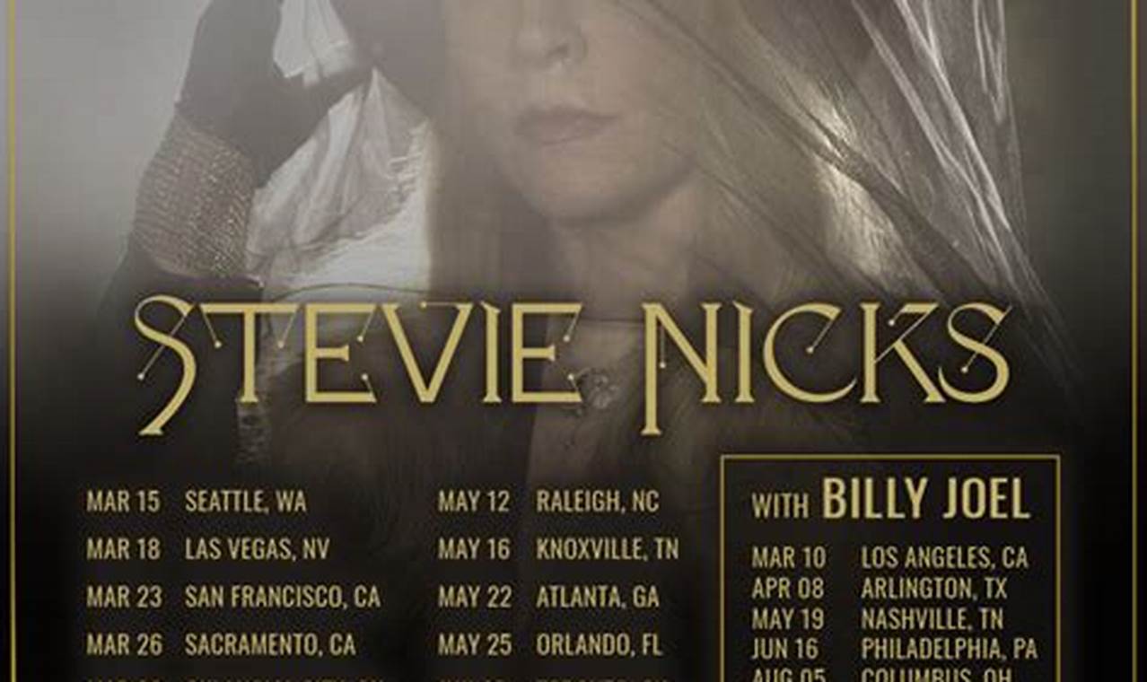 Stevie Nicks Concert Schedule 2024