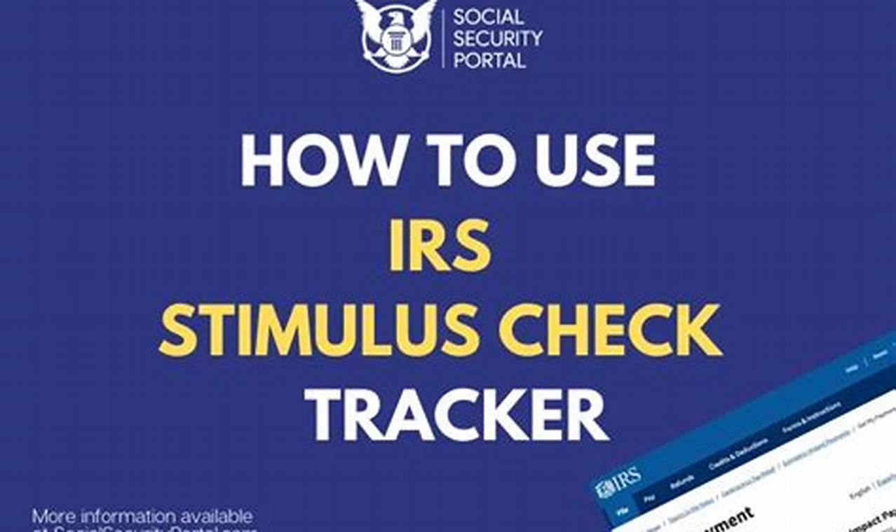 Stimulus Check Tracker Update