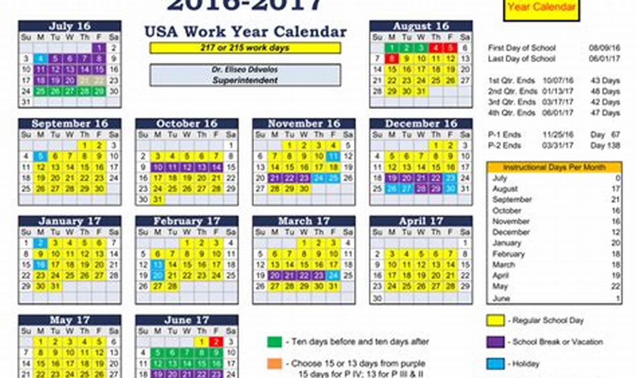 Stockton Unified Calendar 2024-25