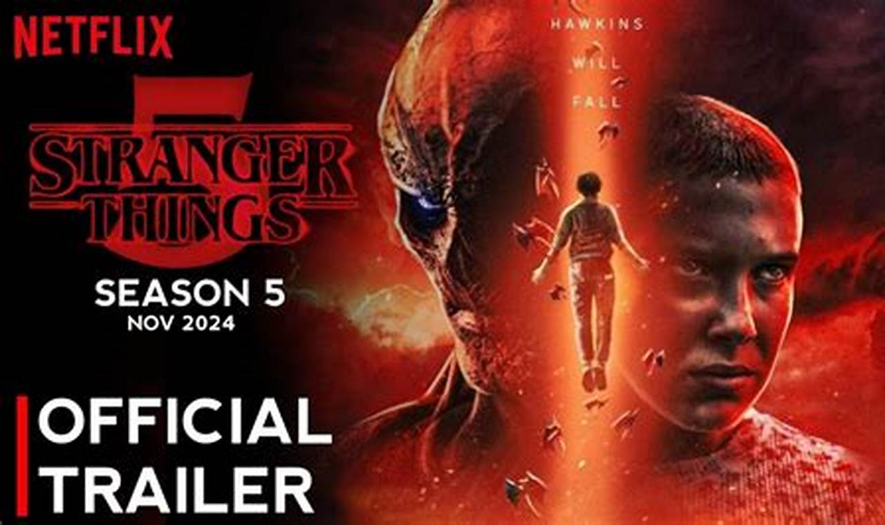 Stranger Things Season 5 Release Date 2024
