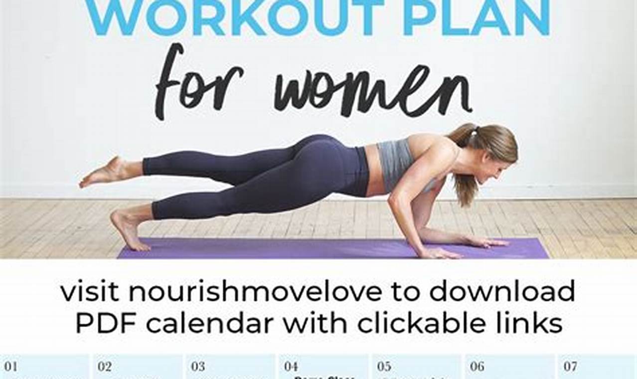 Strength Workout Calendar