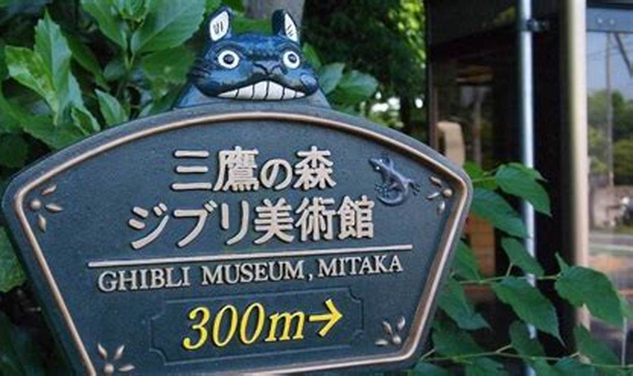 Studio Ghibli Museum Tickets 2024