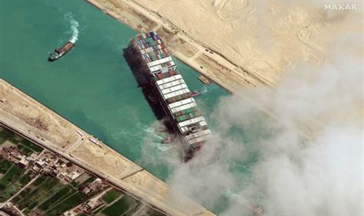 Suez Canal Accident 2024
