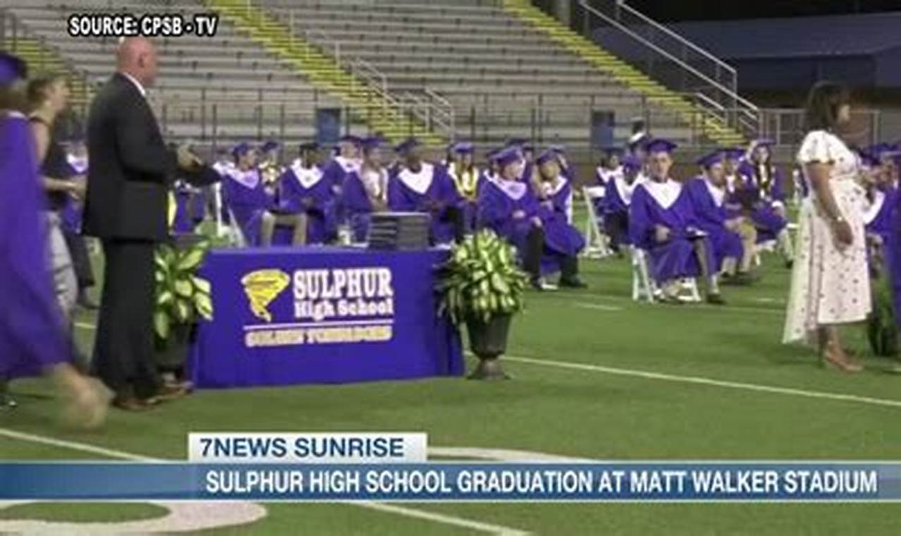 Sulphur High Graduation 2024