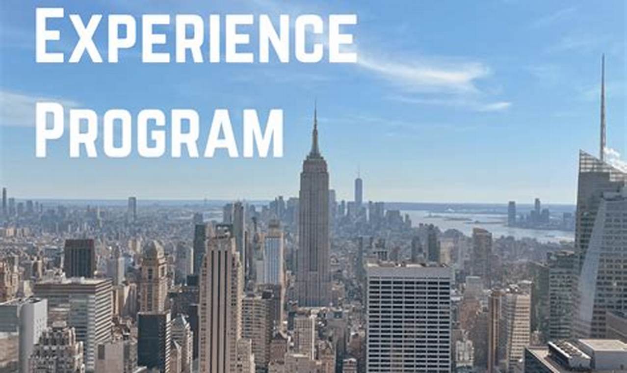Summer 2024 New York City Internships