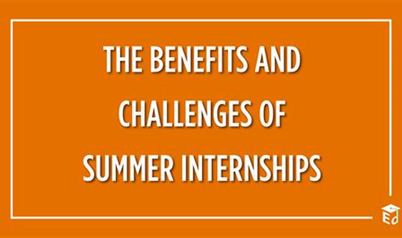 Summer Internships 2024 For College Students Near Me
