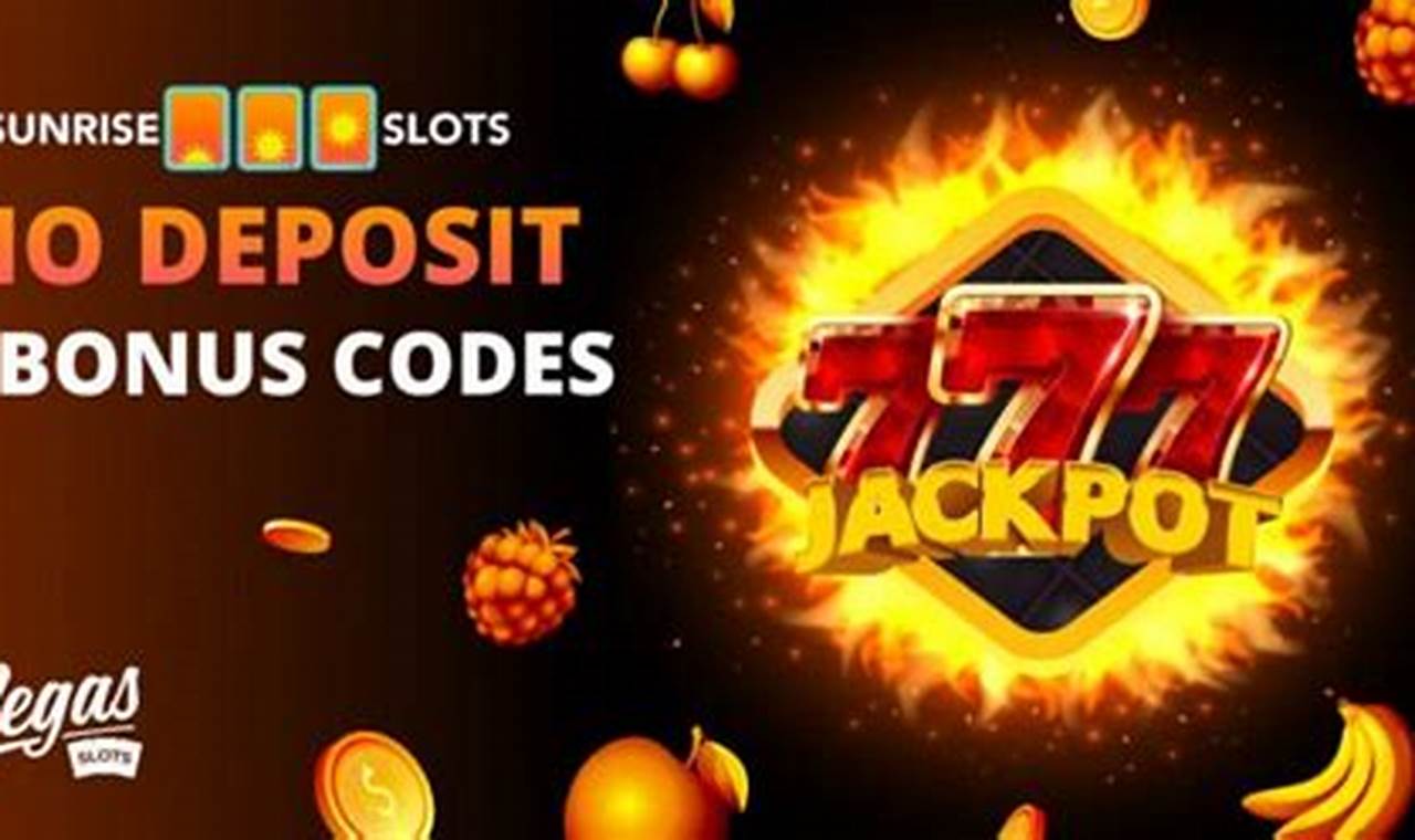 Sunrise Slots No Deposit Bonus Codes 2024