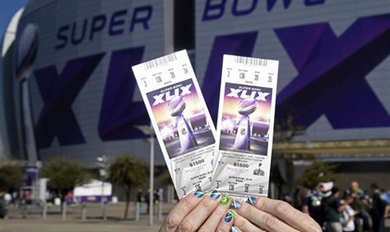 Super Bowl 2024 Tickets Preise