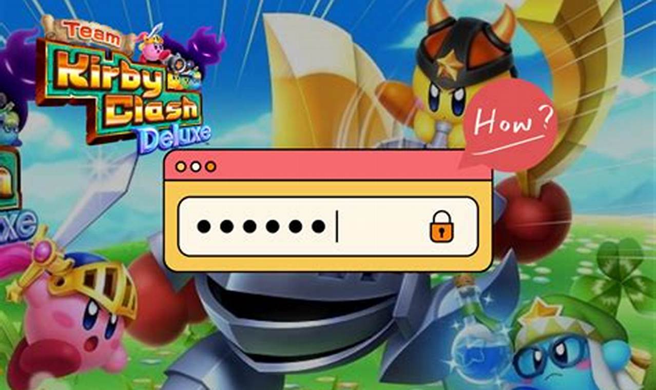 Super Kirby Clash Passwords Not Expired 2024