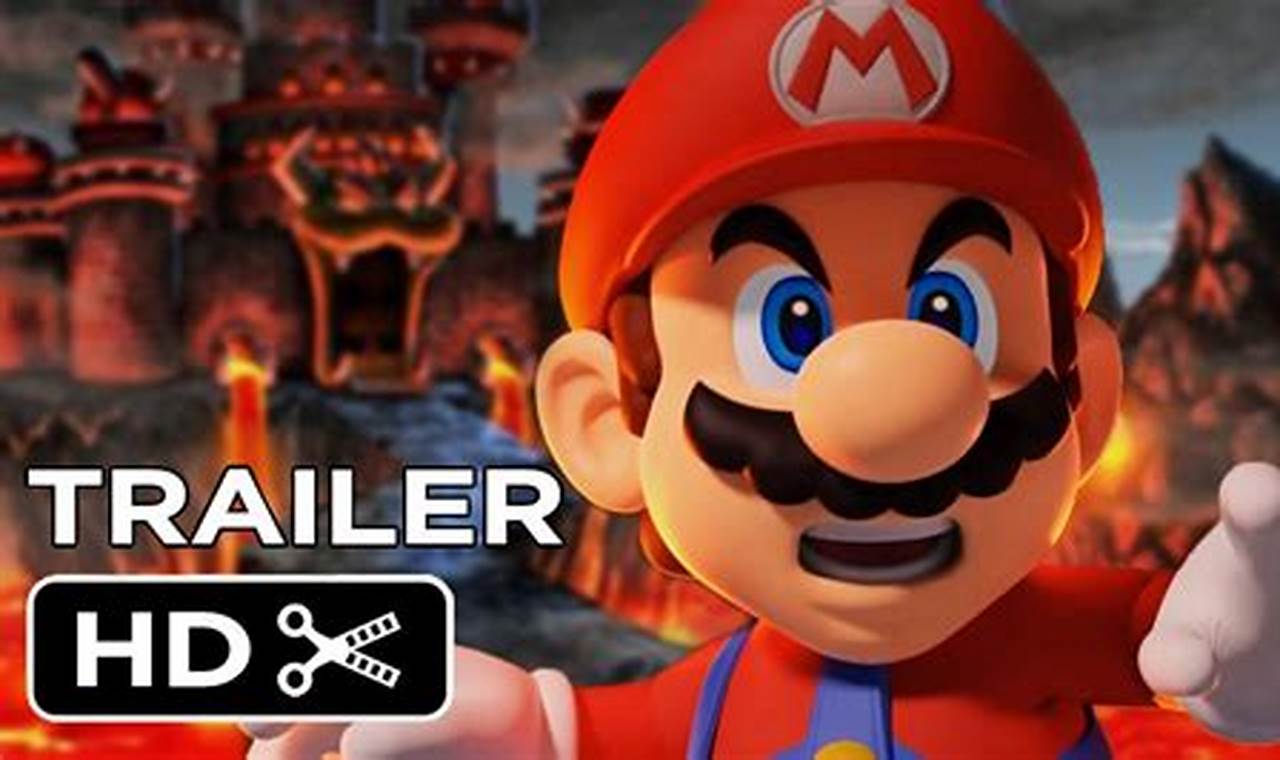 Super Mario Movie 2024 Trailer Release Date