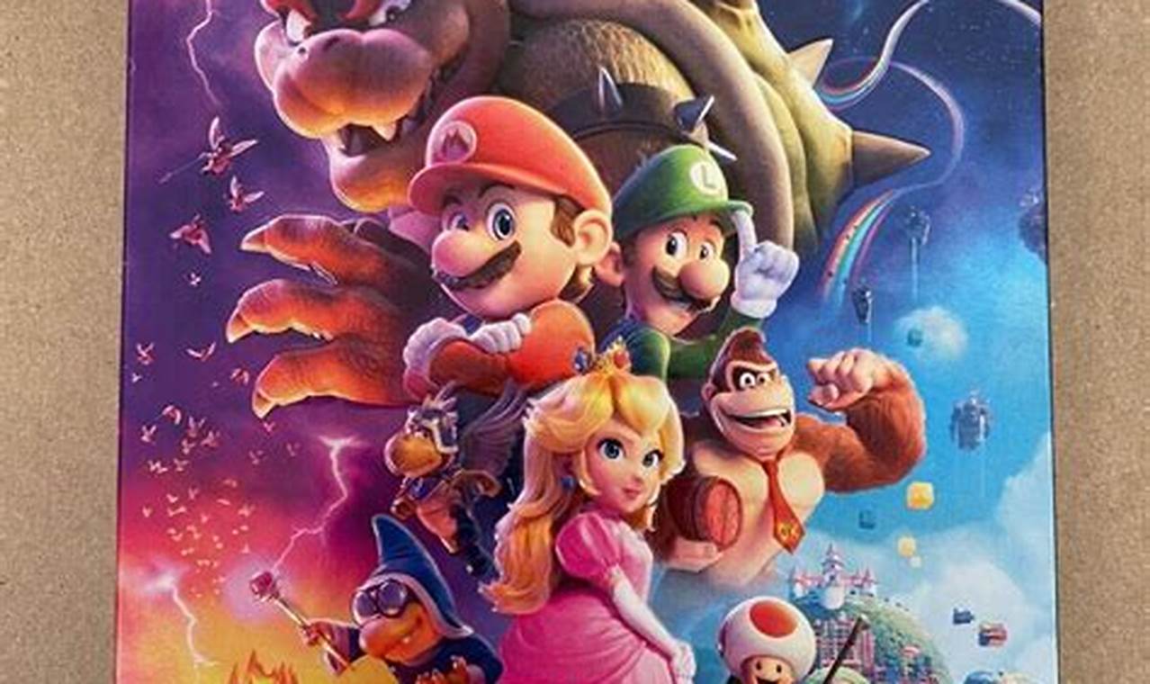 Super Mario Movie Dvd 2024