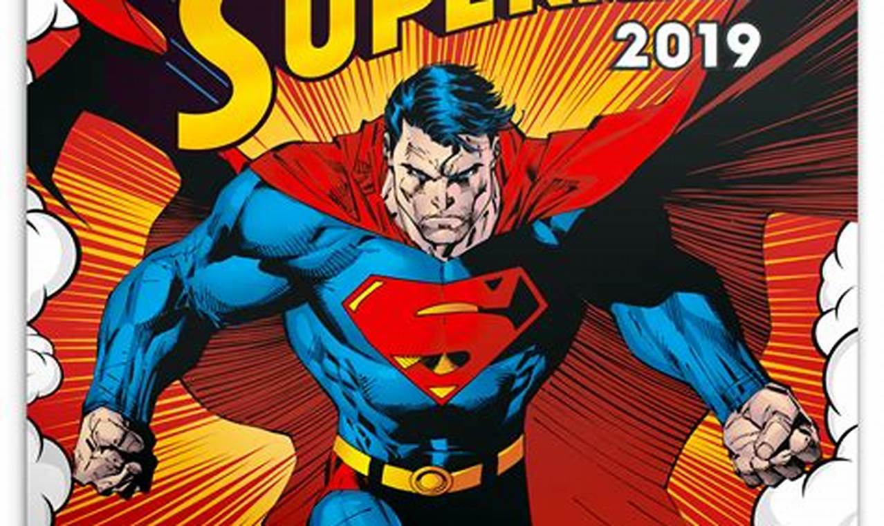 Superman Calendar 2024 Lexus