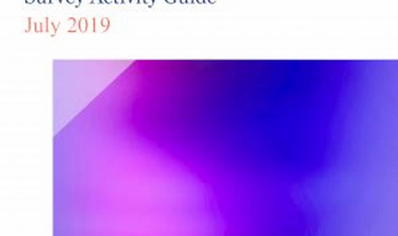 Survey Activity Guide 2024