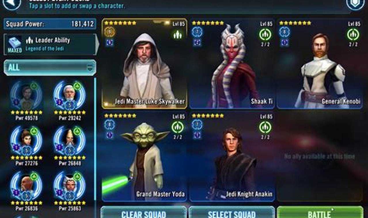 Swgoh Events March 2024 List