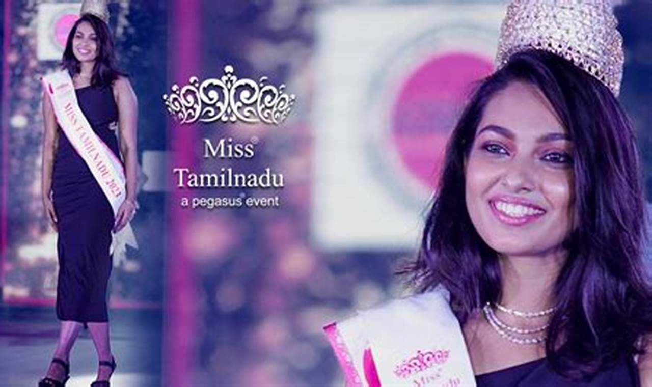 Syarat-syarat Untuk Mengikuti Kontes Miss Tamil Nadu